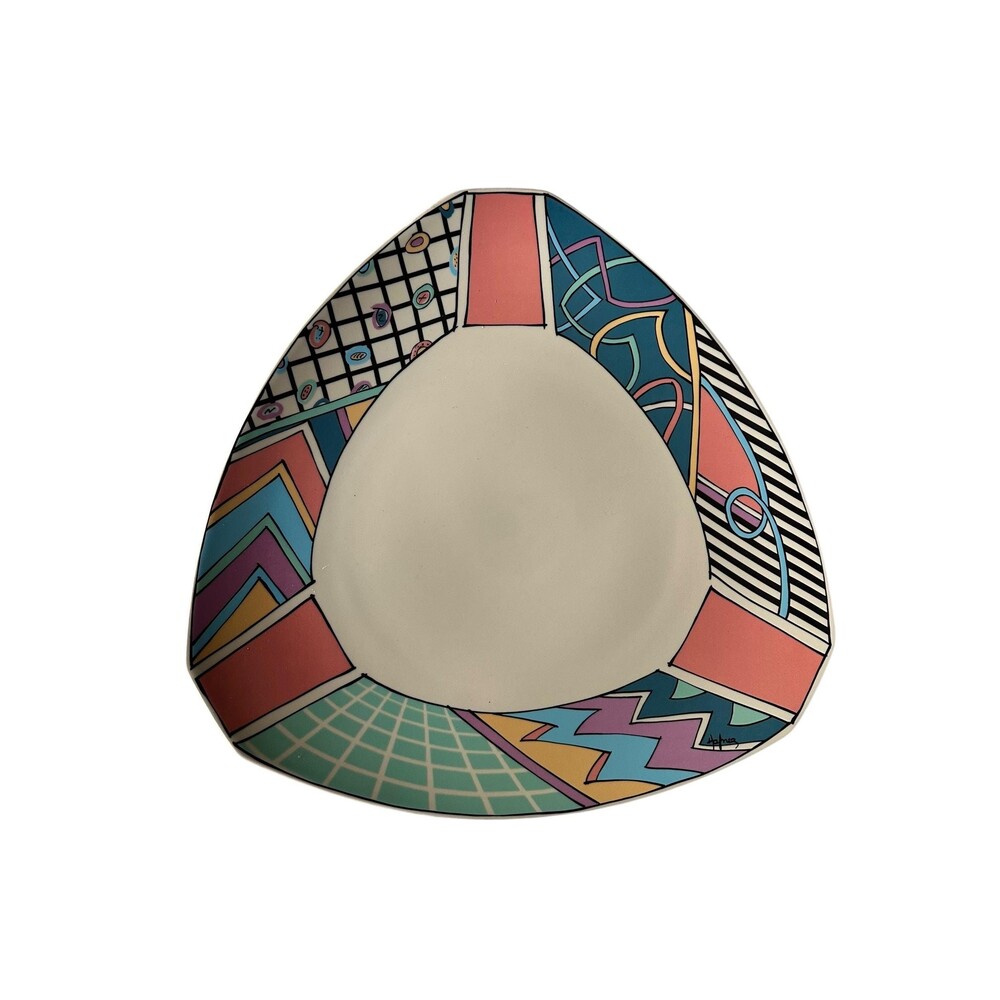 Rosenthal Studio-Line Germany Dorothy Hafner 14" Postmodern Platter Plate - Mint